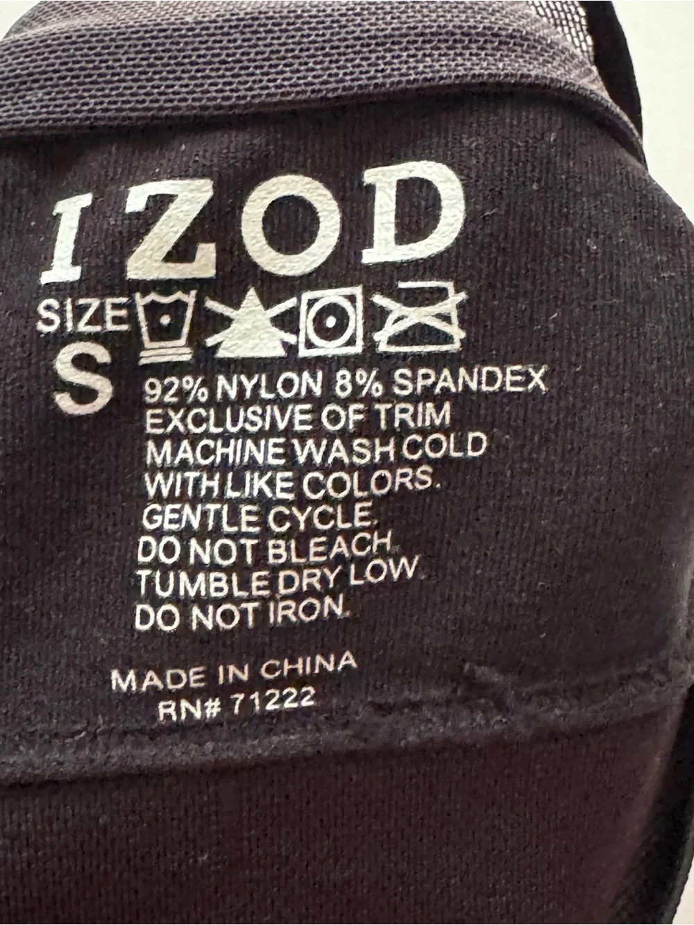 Izod Seamless Bralette Duo in Black & Light Pink